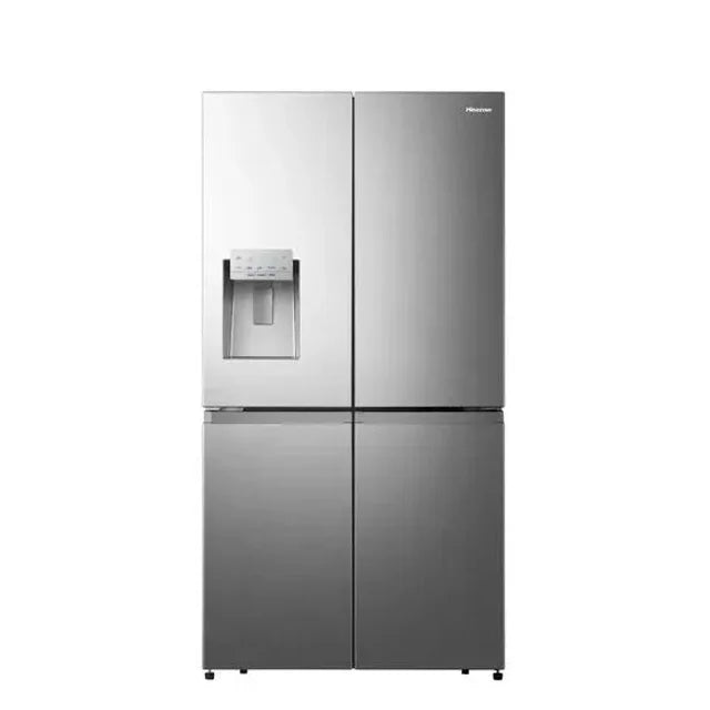 Hisense 538 Liters 4 Door Side by Side Refrigerator with Water Dispenser and Ice Maker | REF 68 WCS