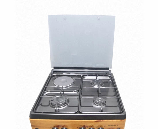 MAXI Gas Cooker 60*60 (3+1) IGL Wood