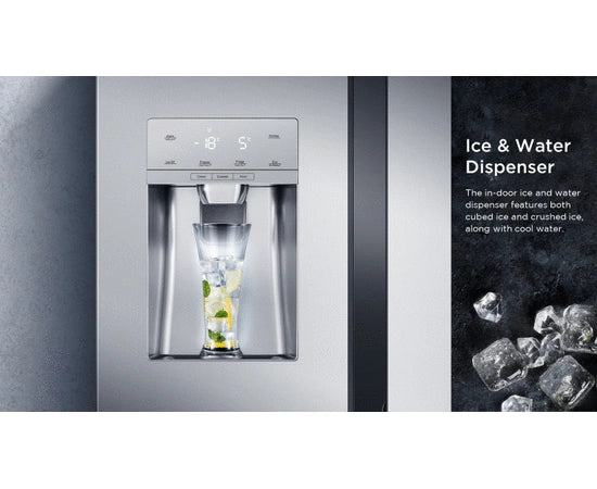 Hisense Side by Side 535L Refrigerator 70WS
