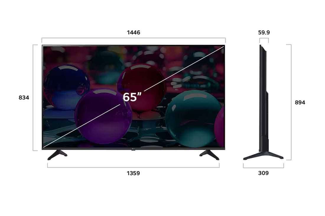 LG TV 65UA73006LA 65 inch UHD