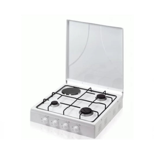 MAXI TABLE TOP GAS COOKER 411 4 Burner (3 Gas + 1 Electric)