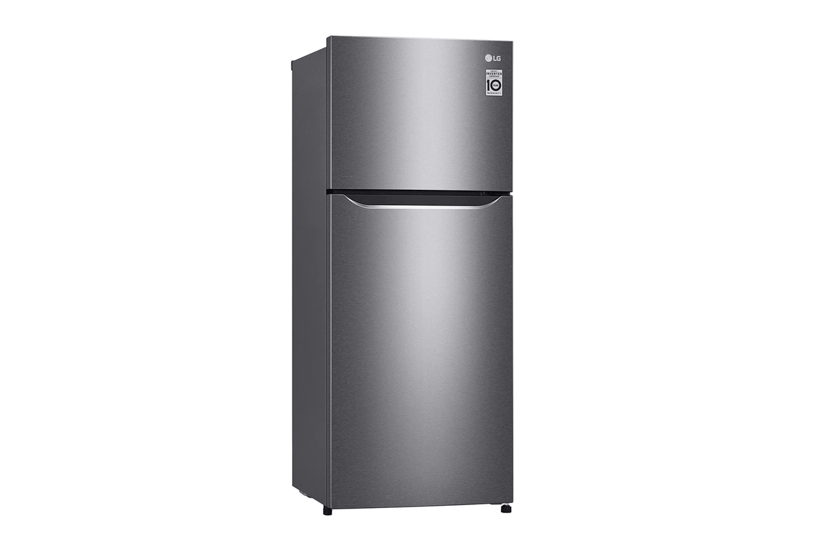 LG 205L NON FROST DOUBLE DOOR TOP MOUNT FREEZER R600 GAS REF 202 SQB