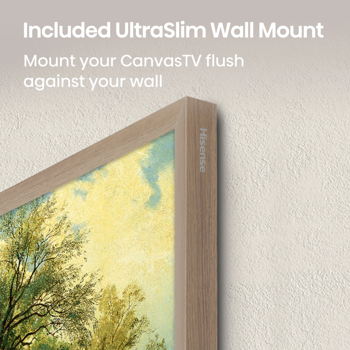 HISENSE TV65S7Q(CANVAS) 65 inch Art Mode