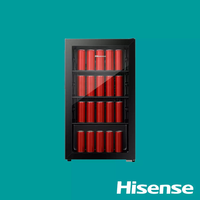 Hisense Glass Door Beverage Cooler 91L (94JC)