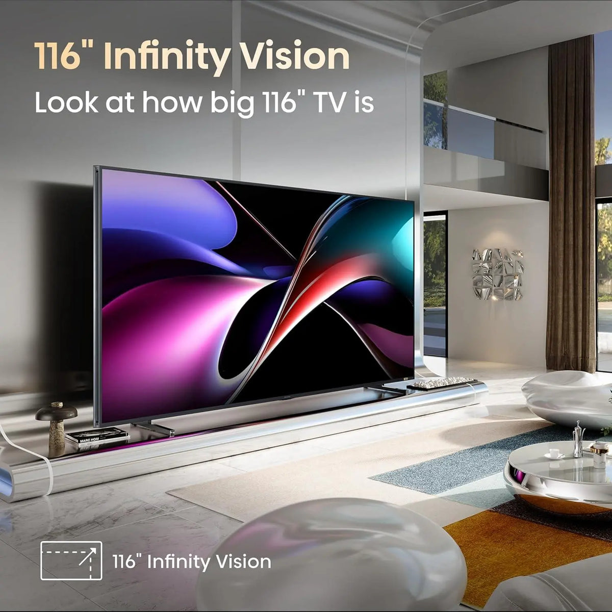 HISENSE TV 116UX 110 inch ULED X