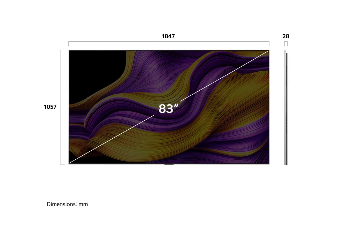 LG TV 83 G56LA 83 inch