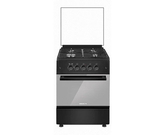 MAXI Gas Cooker 60*60 4B Black