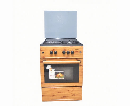 MAXI Gas Cooker 60*60 (3+1) IGL Wood