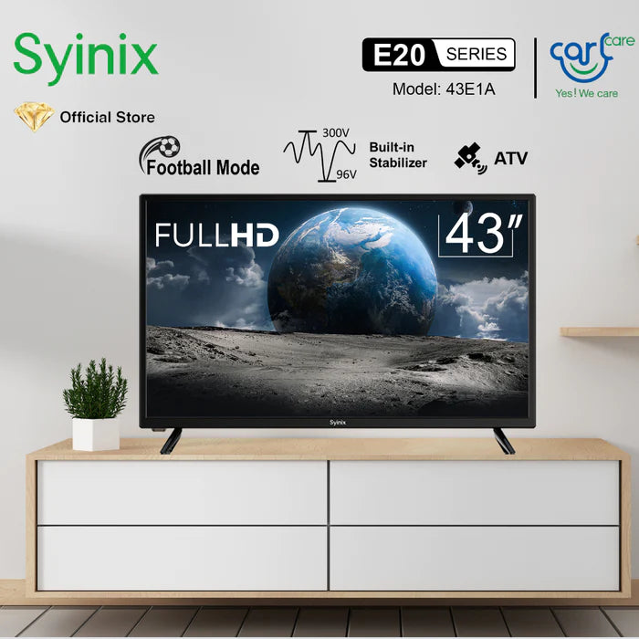 Syinix 43" LED FULL HD ANALOG TV