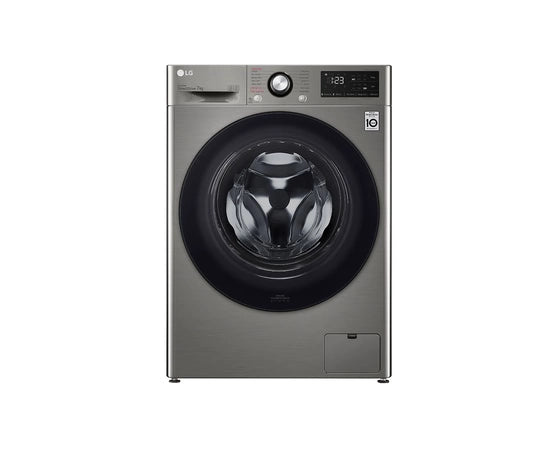 LG Washing Machine F2V3HYPKP 7Kg Washer | AI DD | Steam™ (LAUNDRY CARE)