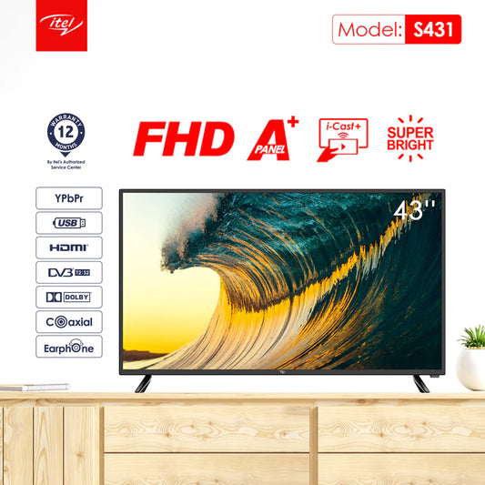 Itel 43" ICAST OLED FULL HD TV