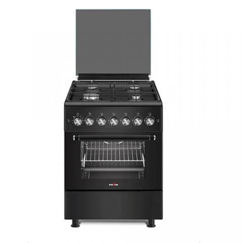 Kenstar 3 Gas burner 1 Electric gas cooker – KS-GCF6060-3B1E black