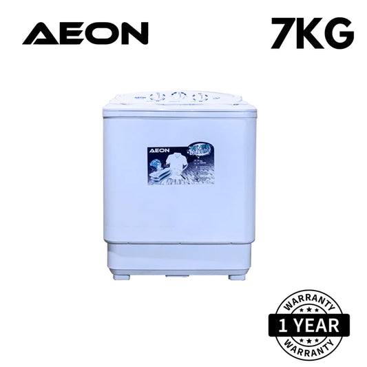 AEON TWIN TUB WASHING MACHINE (7KG)
